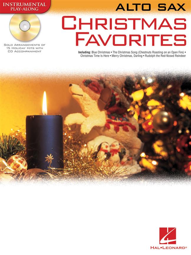 Christmas Favorites Alto Sax - Softcover with CD